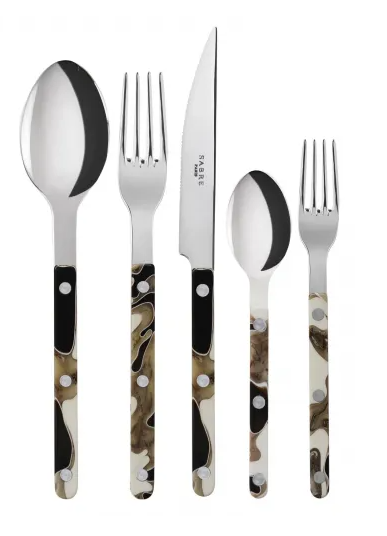 Bistro Dune Black - 5 piece set