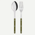 Bistro Salad Tongs - Fern Green