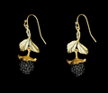 Blackberry Leaf Earring
