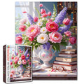 Blooming Library Morning Jigsaw Puzzle