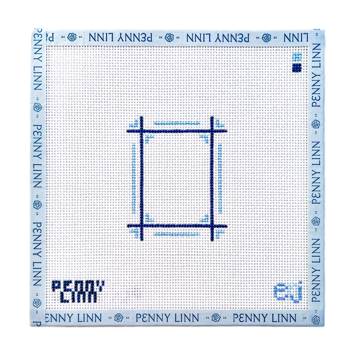 Blue Border for Single Letter
