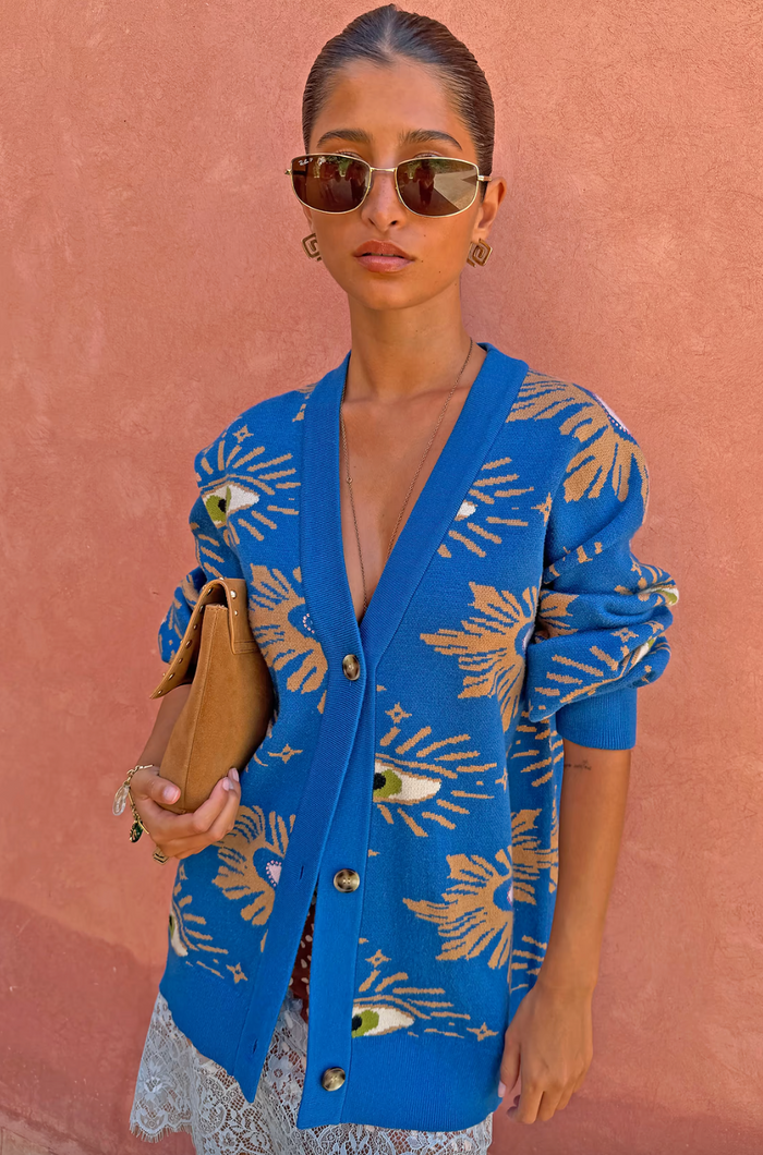 Blue Eye Cardigan