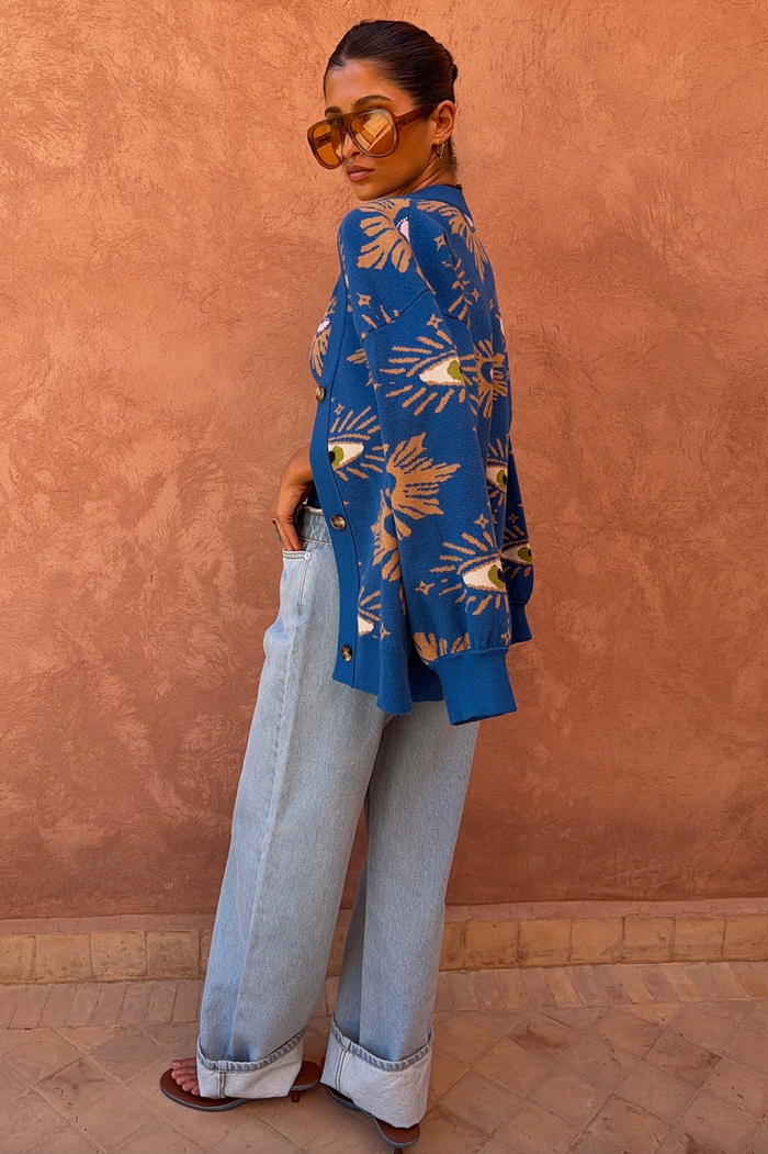 Blue Eye Cardigan