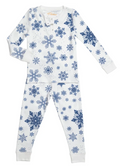 Blue Snowflake Pajamas