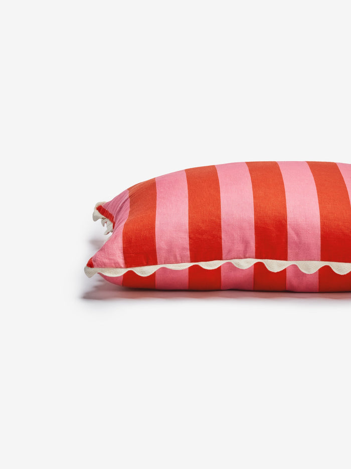Bold Stripe Sorbet Cushion