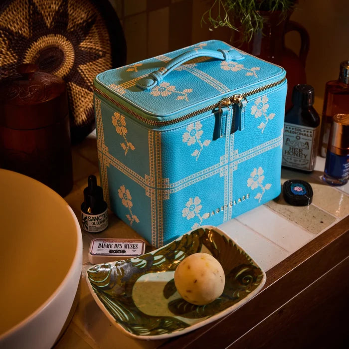 Bonny Vanity Case - Turquoise