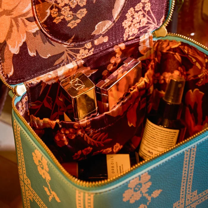 Bonny Vanity Case - Turquoise
