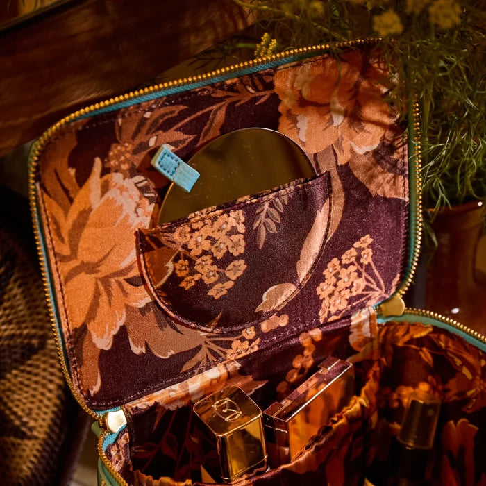 Bonny Vanity Case - Turquoise