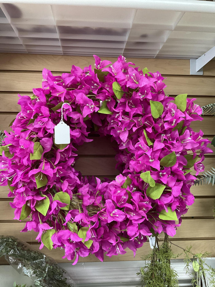 Bougainvillea wreath
