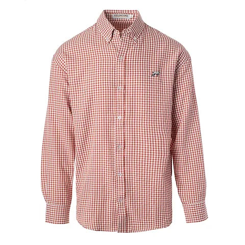 Braxton button down rust