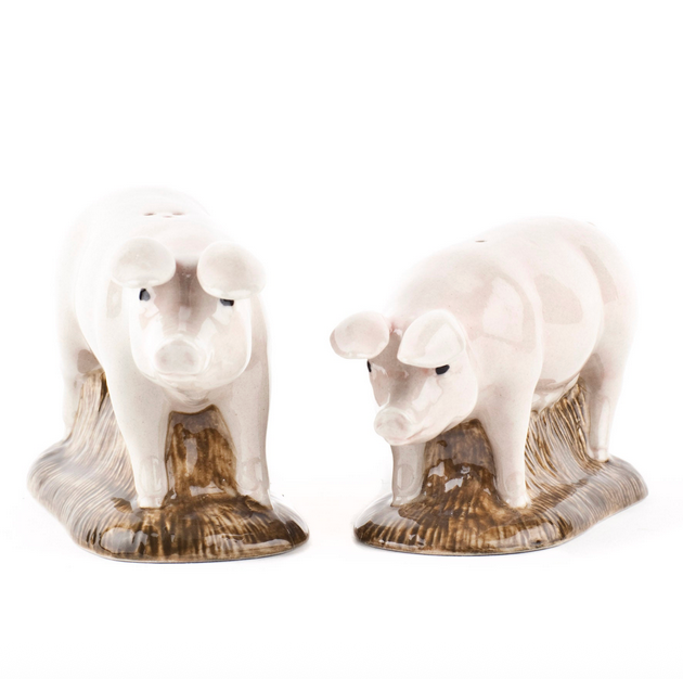British Lop Pig Salt and Pepper Shakers