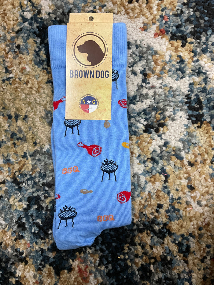 Brown Dog Socks
