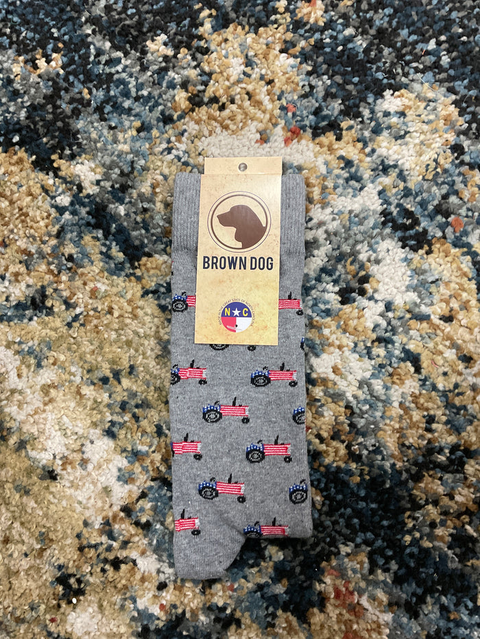 Brown Dog Socks