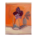 Burnt Orange & Crimson Orchid