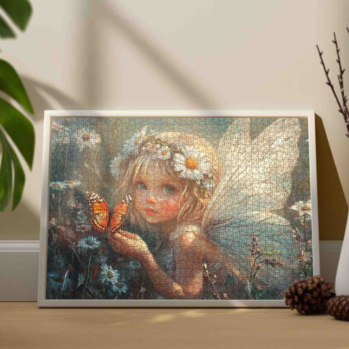 Butterfly Angel Meadow Jigsaw Puzzle