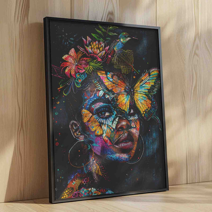 Butterfly Crown Dream Portrait Jigsaw Puzzle