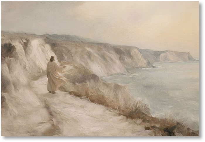 By The Shore, John 21 - Print