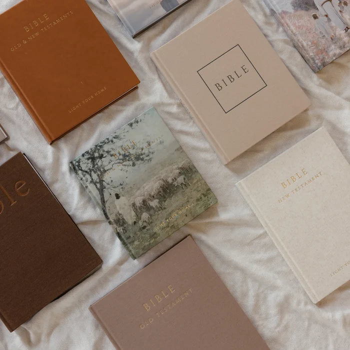 Camel Leather Bible