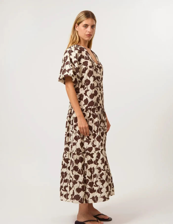 Camille Dress - Chocolate Bouquet