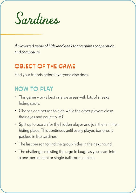 Campsite Games