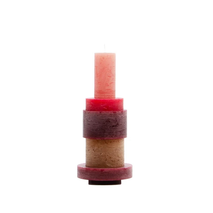 Candl Stack 03 - Burgundy