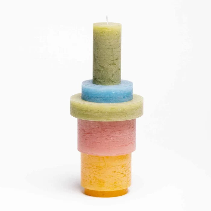 Candl Stack 03 - Pink + Yellow