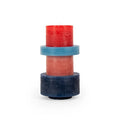 Candl Stack 04 - Red + Blue