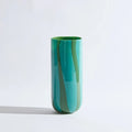 Candy Cylinder Vase - Teal