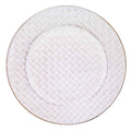 Canterbury Charger   Antique White   13"
