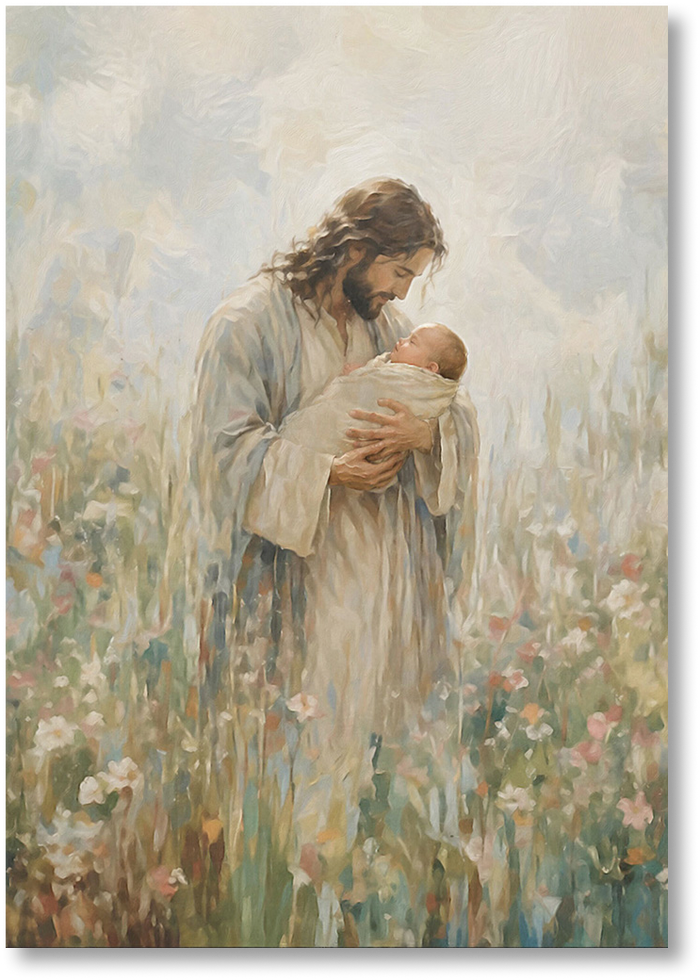 Carried By Christ - Print