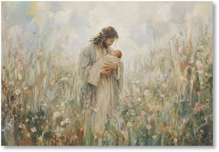 Carried By Christ - Print
