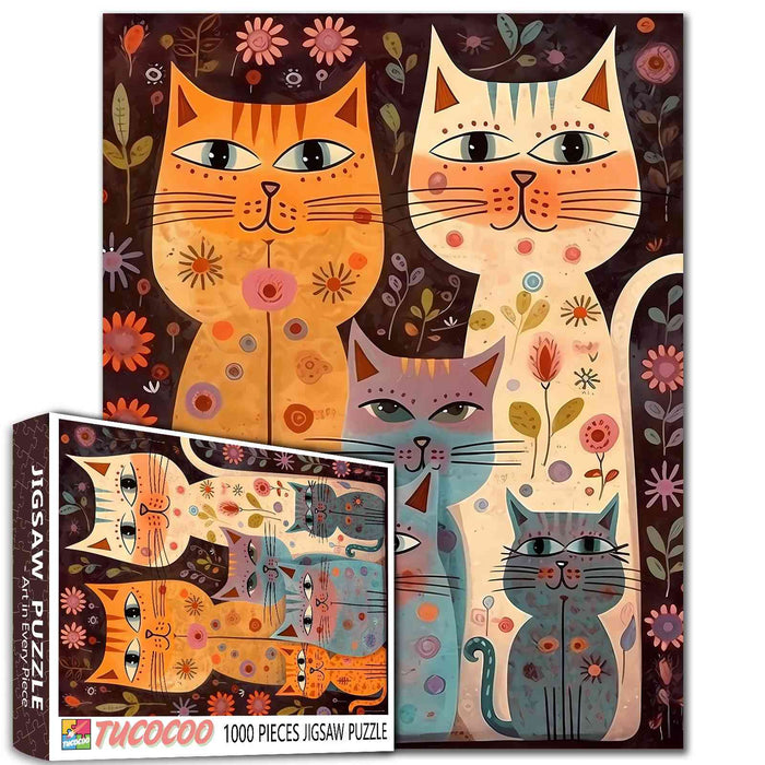 Cats Family Jigsaw Puzzle