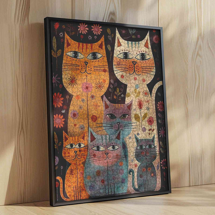 Cats Family Jigsaw Puzzle