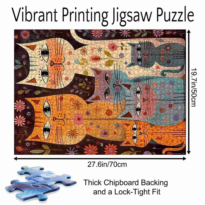 Cats Family Jigsaw Puzzle