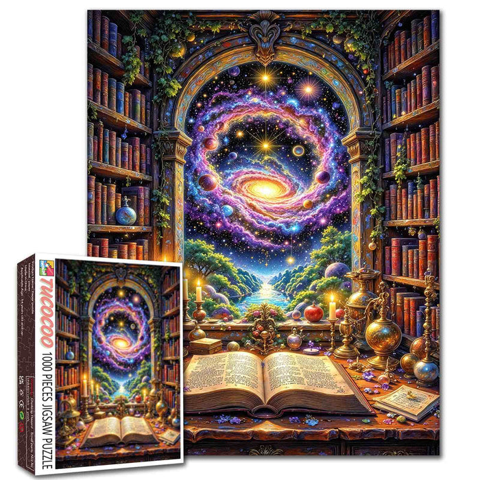 Celestial Library Gateway Jigsaw Puzzle