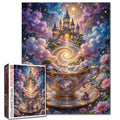 Celestial Teacup Castle Jigsaw Puzzle
