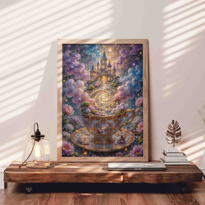Celestial Teacup Castle Jigsaw Puzzle