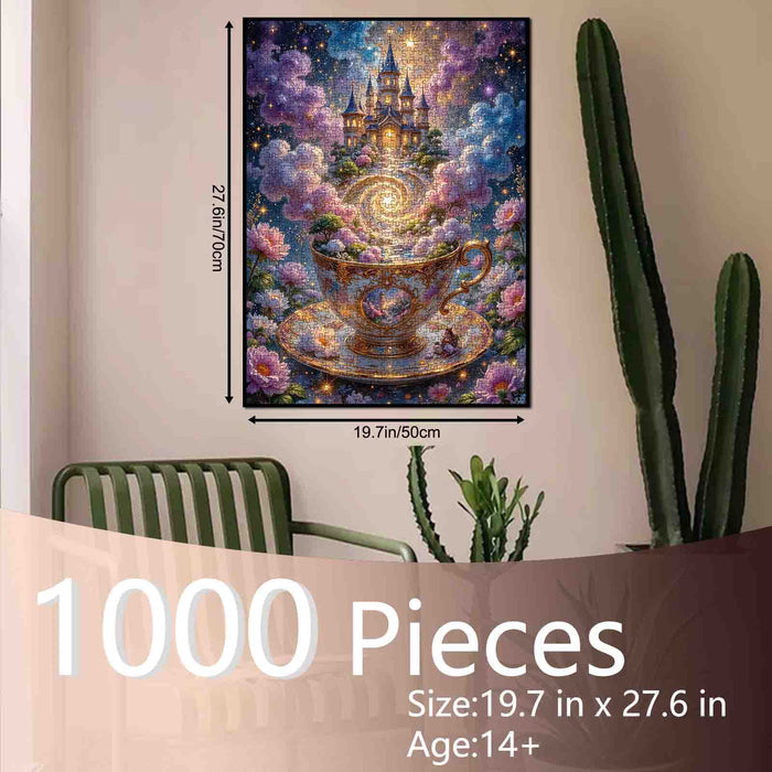 Celestial Teacup Castle Jigsaw Puzzle