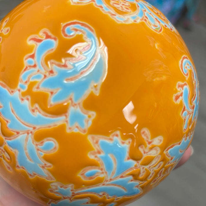 Orange swirl