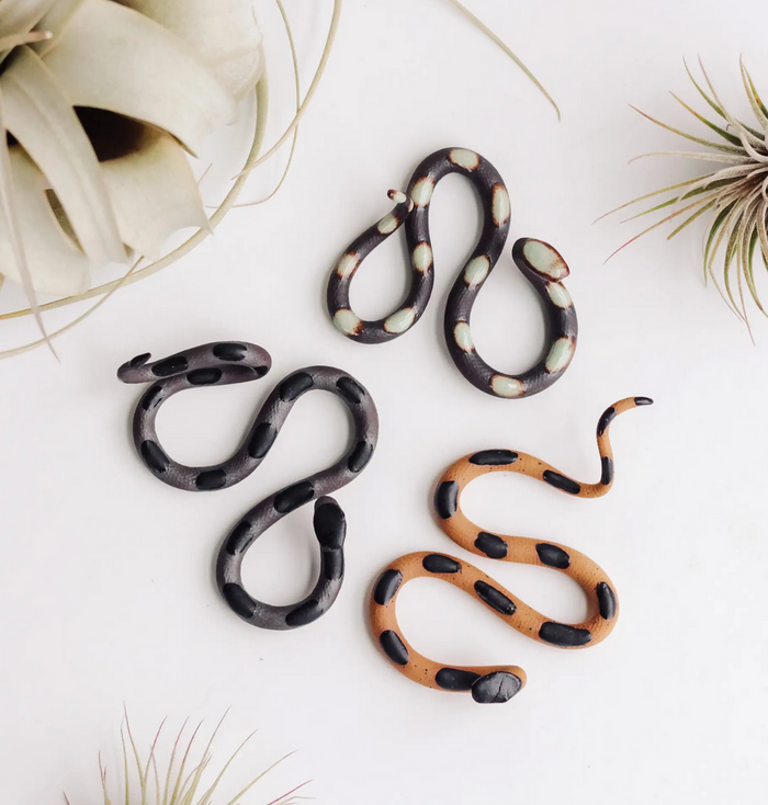 Ceramic Snake Set, Forest