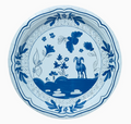Chapel Hill Goat Dinner Sized Collegiate Paper Plates - 8 Pk