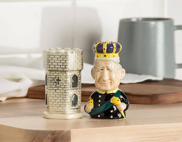 Charles & Tower Salt & Pepper-3.5"H