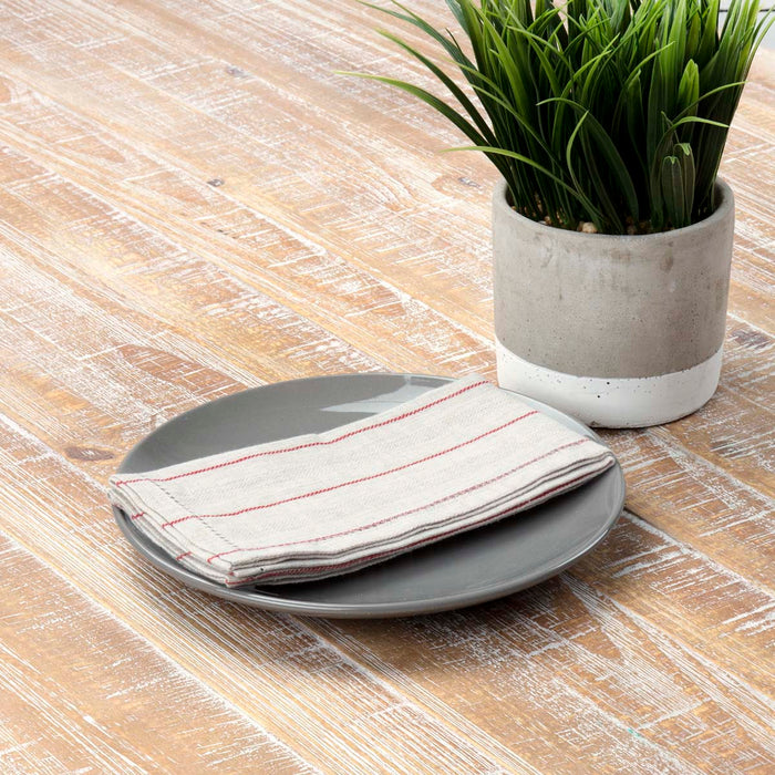 Charley Red Napkin Set of 6 18x18