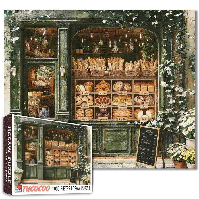 Charming Artisan Bakery Jigsaw Puzzle