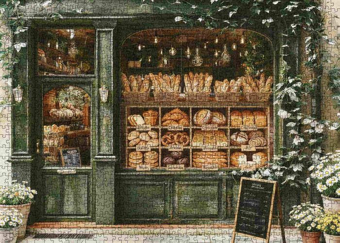 Charming Artisan Bakery Jigsaw Puzzle