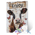Chill Cow Farmyard Paint by Numbers