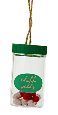 CHILL PILL CANISTER ORNAMENT