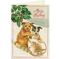 Christmas Dogs Greeting Cards by Cavallini