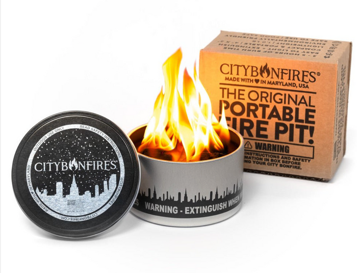 City Bonfire Candle 4 inch