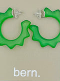 CLASSIC - Retro Frosted Hoop (green) BER319